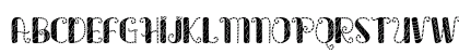 Glitch Sleigh Regular Lowercase Preview