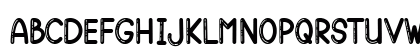 Gomuno Bubble Regular Lowercase Preview