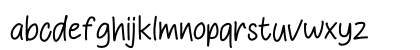Good Law Regular Lowercase Preview