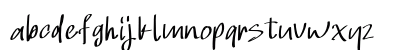 Gregory Hwang Regular Lowercase Preview