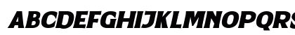 Goldener Bold Italic Lowercase Preview