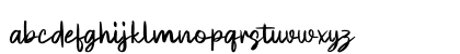 GULUNGAN BRUSH Regular Lowercase Preview