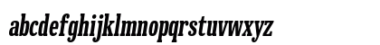 Hackensack SemBd Italic Lowercase Preview