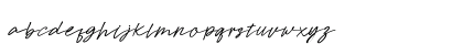 Hadvenly Regular Lowercase Preview
