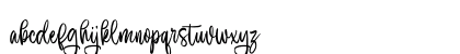 Hello Brigantia Regular Lowercase Preview