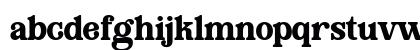 Hanela Rusty Regular Lowercase Preview
