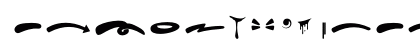 Hard Zone - Swash Regular Lowercase Preview
