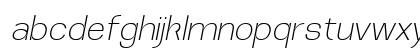 Heuvel Grotesk DEMO ExtLt Ita Italic Lowercase Preview