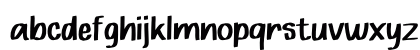 Jumawa Alone Regular Lowercase Preview