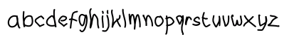 Lefty Regular Lowercase Preview