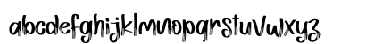Lemah Teles - Personal Use Regular Lowercase Preview