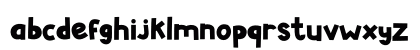 Lombardo Regular Lowercase Preview