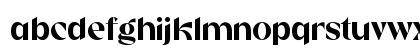 Khaviax Regular Lowercase Preview