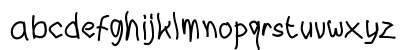 Lefty Regular Lowercase Preview