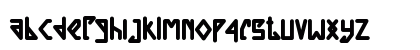 Lothares Regular Lowercase Preview