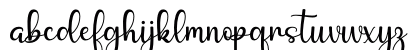 Manda Nanda Regular Lowercase Preview