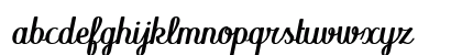 Mamzelle Exp Italic Lowercase Preview