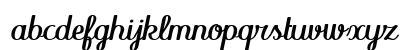 Mamzelle ExtExp Italic Lowercase Preview