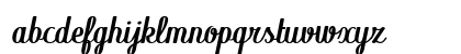 Mamzelle Italic Lowercase Preview
