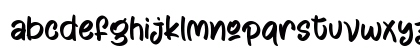 Mango Lazy - Personal Use Regular Lowercase Preview