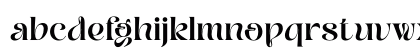 MEQANOR Regular Lowercase Preview