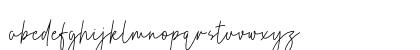 Mesfield Regular Lowercase Preview