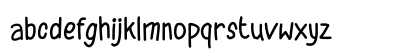 Miraze Regular Lowercase Preview