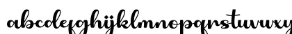 Money Regular Lowercase Preview