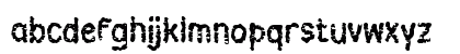 M Mendam Regular Lowercase Preview