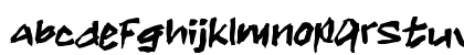 M Mrasiz Regular Lowercase Preview
