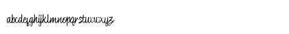 Manjaku Regular Lowercase Preview