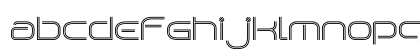Matrix Pulse Regular Lowercase Preview