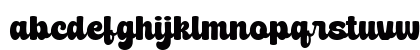 Milky Bun Regular Lowercase Preview