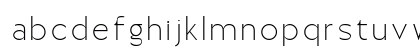 Moirest Light Regular Lowercase Preview