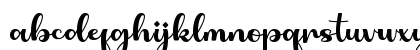 Money Regular Lowercase Preview