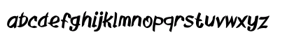 Movery Regular Lowercase Preview