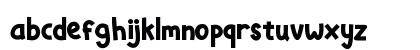 Notulen Regular Lowercase Preview