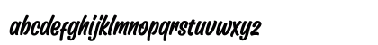 Orittish Regular Lowercase Preview