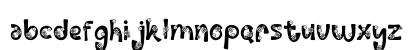 Palm Sunday Flower Regular Lowercase Preview