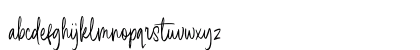 Palms & Chill Regular Lowercase Preview