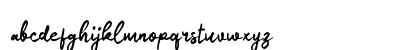 Olalia Signature Regular Lowercase Preview