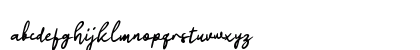 Oratman Signature Regular Lowercase Preview