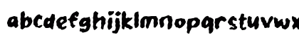 Paahorse Regular Lowercase Preview