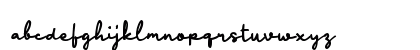 Paareng Script Regular Lowercase Preview