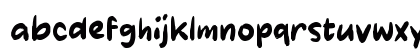 Paargoz Regular Lowercase Preview