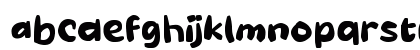 Paarsy Regular Lowercase Preview