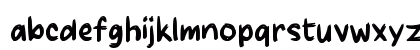Paatemo Regular Lowercase Preview