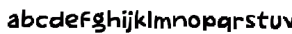 Paaxel Regular Lowercase Preview