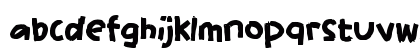 Pabake Regular Lowercase Preview