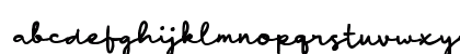 Pabaneya Regular Lowercase Preview